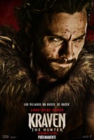 Kraven the Hunter - Spanish Movie Poster (xs thumbnail)