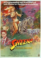 Sheena - Danish Movie Poster (xs thumbnail)