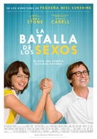 Battle of the Sexes - Spanish Movie Poster (xs thumbnail)