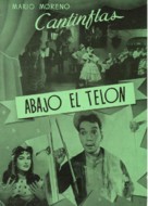 Abajo el tel&oacute;n - Mexican poster (xs thumbnail)