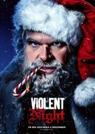 Violent Night - Swedish Movie Poster (xs thumbnail)