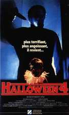 Halloween 4: The Return of Michael Myers - French VHS movie cover (xs thumbnail)