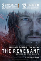 The Revenant - Norwegian Movie Poster (xs thumbnail)