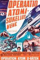 Voyage to the Bottom of the Sea - Finnish Movie Poster (xs thumbnail)