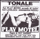 Play Motel - Italian poster (xs thumbnail)