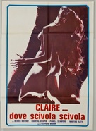 Claire - Italian Movie Poster (xs thumbnail)