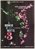 Mondo di notte numero 3 - Italian Movie Poster (xs thumbnail)