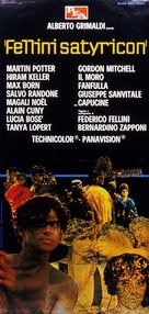 Fellini - Satyricon - Italian Movie Poster (xs thumbnail)