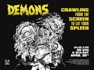 Demoni - British Video release movie poster (xs thumbnail)