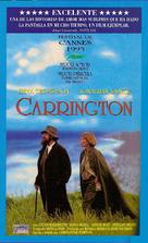 Carrington - Argentinian VHS movie cover (xs thumbnail)