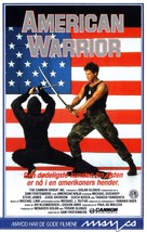 American Ninja - Norwegian VHS movie cover (xs thumbnail)