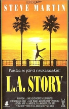 L.A. Story - Finnish VHS movie cover (xs thumbnail)