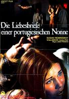 Die liebesbriefe einer portugiesischen Nonne - German Movie Poster (xs thumbnail)