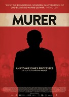 Murer: Anatomie eines Prozesses - German Movie Poster (xs thumbnail)