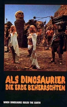 When Dinosaurs Ruled the Earth - German Movie Cover (xs thumbnail)