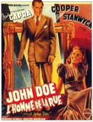 Meet John Doe - Belgian Movie Poster (xs thumbnail)