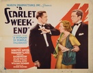 A Scarlet Week-End - Movie Poster (xs thumbnail)