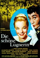 Die sch&ouml;ne L&uuml;gnerin - German Movie Poster (xs thumbnail)