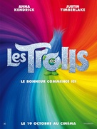 Trolls - French Movie Poster (xs thumbnail)