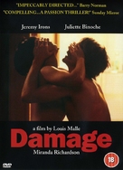 Damage - British Movie Cover (xs thumbnail)
