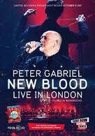 Peter Gabriel: New Blood/Live in London - British Movie Poster (xs thumbnail)