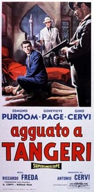 Agguato a Tangeri - Italian Movie Poster (xs thumbnail)
