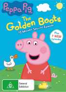 Peppa Pig: The Golden Boots - Australian DVD movie cover (xs thumbnail)