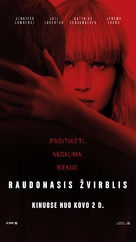 Red Sparrow - Lithuanian Movie Poster (xs thumbnail)
