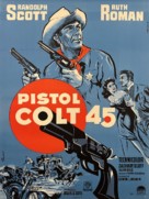 Colt .45 - Danish Movie Poster (xs thumbnail)