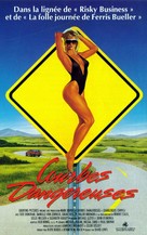 Dangerous Curves - French VHS movie cover (xs thumbnail)