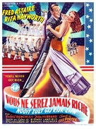 You&#039;ll Never Get Rich - Belgian Movie Poster (xs thumbnail)