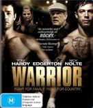 Warrior - Australian Blu-Ray movie cover (xs thumbnail)