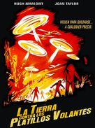 Earth vs. the Flying Saucers - Spanish Movie Cover (xs thumbnail)