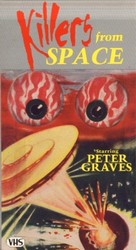 Killers from Space - VHS movie cover (xs thumbnail)