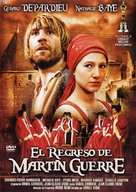 Le retour de Martin Guerre - Spanish DVD movie cover (xs thumbnail)