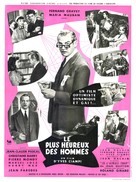 Le plus heureux des hommes - French Movie Poster (xs thumbnail)