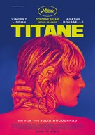 Titane - German Movie Poster (xs thumbnail)