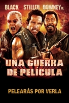 Tropic Thunder - Argentinian Movie Poster (xs thumbnail)