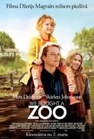 We Bought a Zoo - Latvian Movie Poster (xs thumbnail)