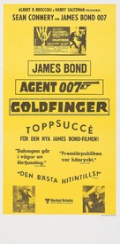 Goldfinger - Swedish Movie Poster (xs thumbnail)