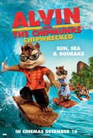 Alvin and the Chipmunks: Chipwrecked - British Theatrical movie poster (xs thumbnail)