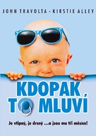 Look Who&#039;s Talking - Czech DVD movie cover (xs thumbnail)