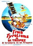 Drei Lederhosen in St. Tropez - Belgian Movie Poster (xs thumbnail)