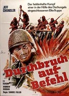 Merrill&#039;s Marauders - German Movie Poster (xs thumbnail)