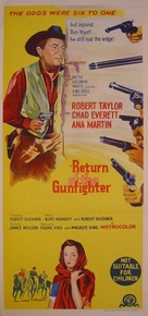Return of the Gunfighter - Australian Movie Poster (xs thumbnail)