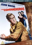 The Comancheros - British DVD movie cover (xs thumbnail)