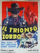 Ridin&#039; the Trail - Italian Movie Poster (xs thumbnail)