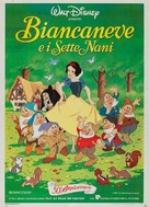 Snow White and the Seven Dwarfs - Italian Movie Poster (xs thumbnail)