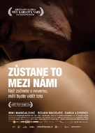 Neka ostane medju nama - Czech Movie Poster (xs thumbnail)