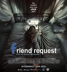 Friend Request - Malaysian Movie Poster (xs thumbnail)